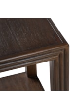 Crestview Collection Vista Vista 20" Square Solid Wood End Table