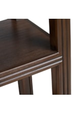 Crestview Collection Vista Vista Solid Wood 3-Shelf Etagere