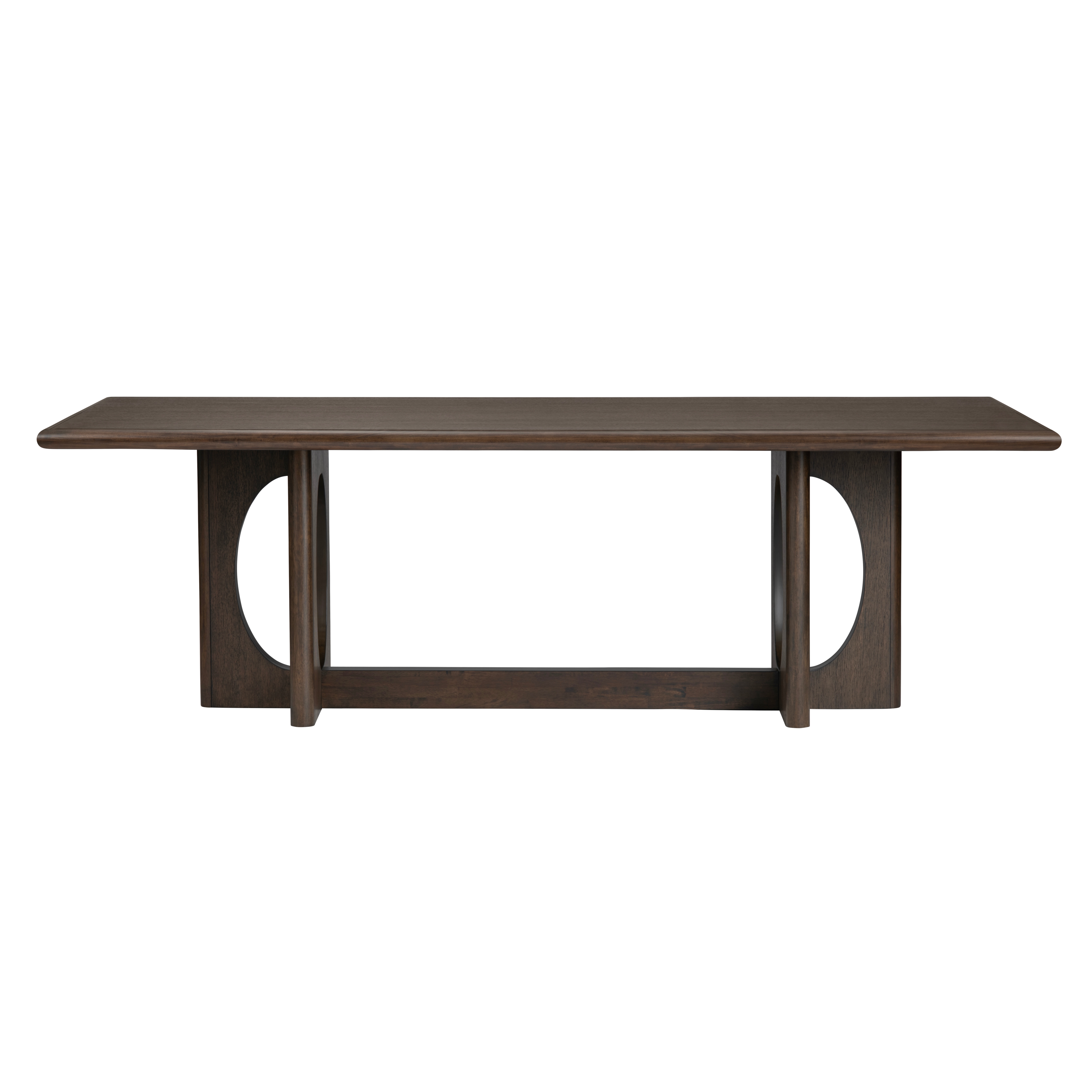 Modern 96" Rect. Trestle Dining Table