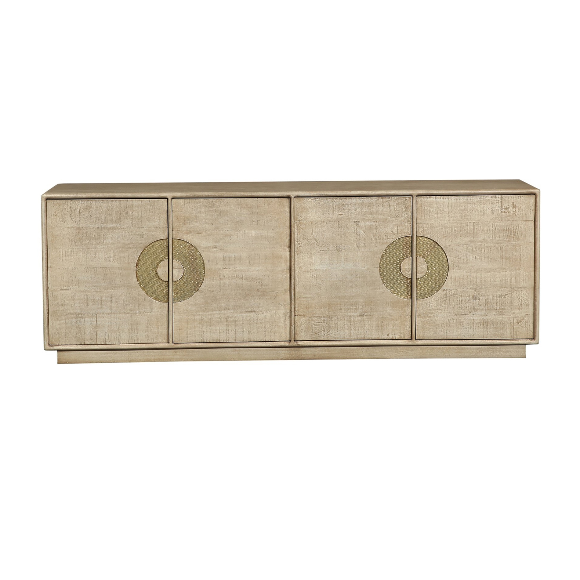 Crestview Collection Westhaven Coastal 4-Door Media Credenza