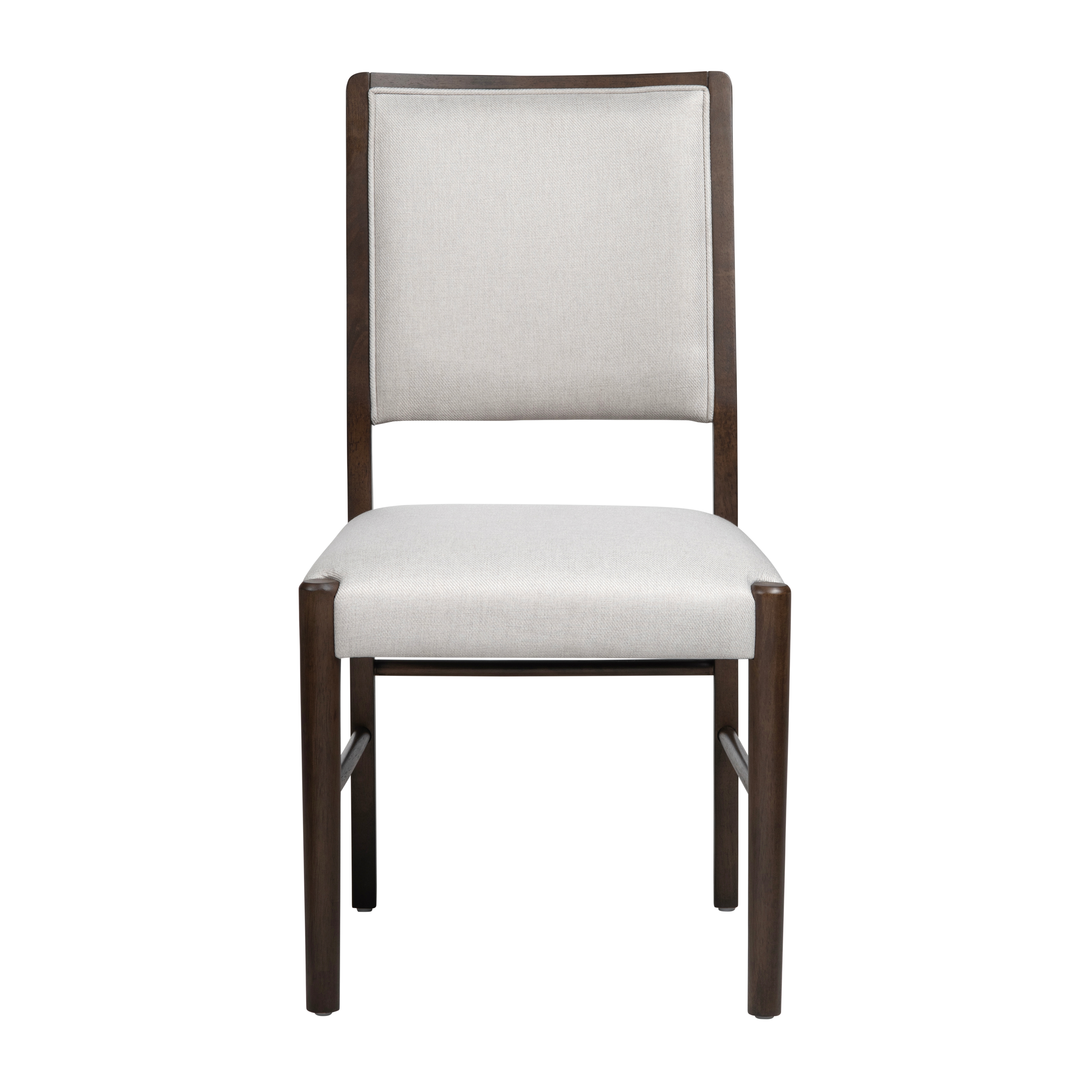 Upholstered Open-Back Dining Side Chair