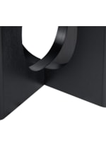 Crestview Collection  Wyndham Modern 54" Round Dining Table with Sculptural Base