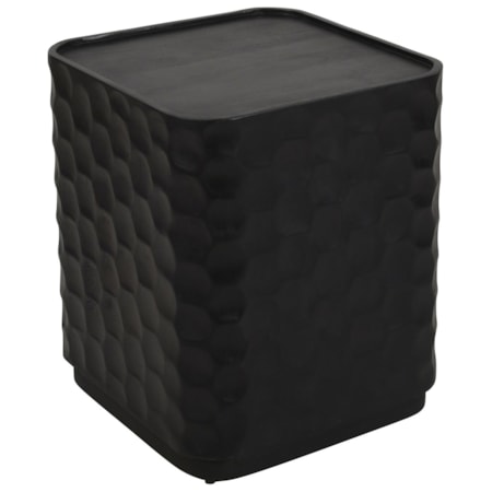 Modern Textured Accent Side Table