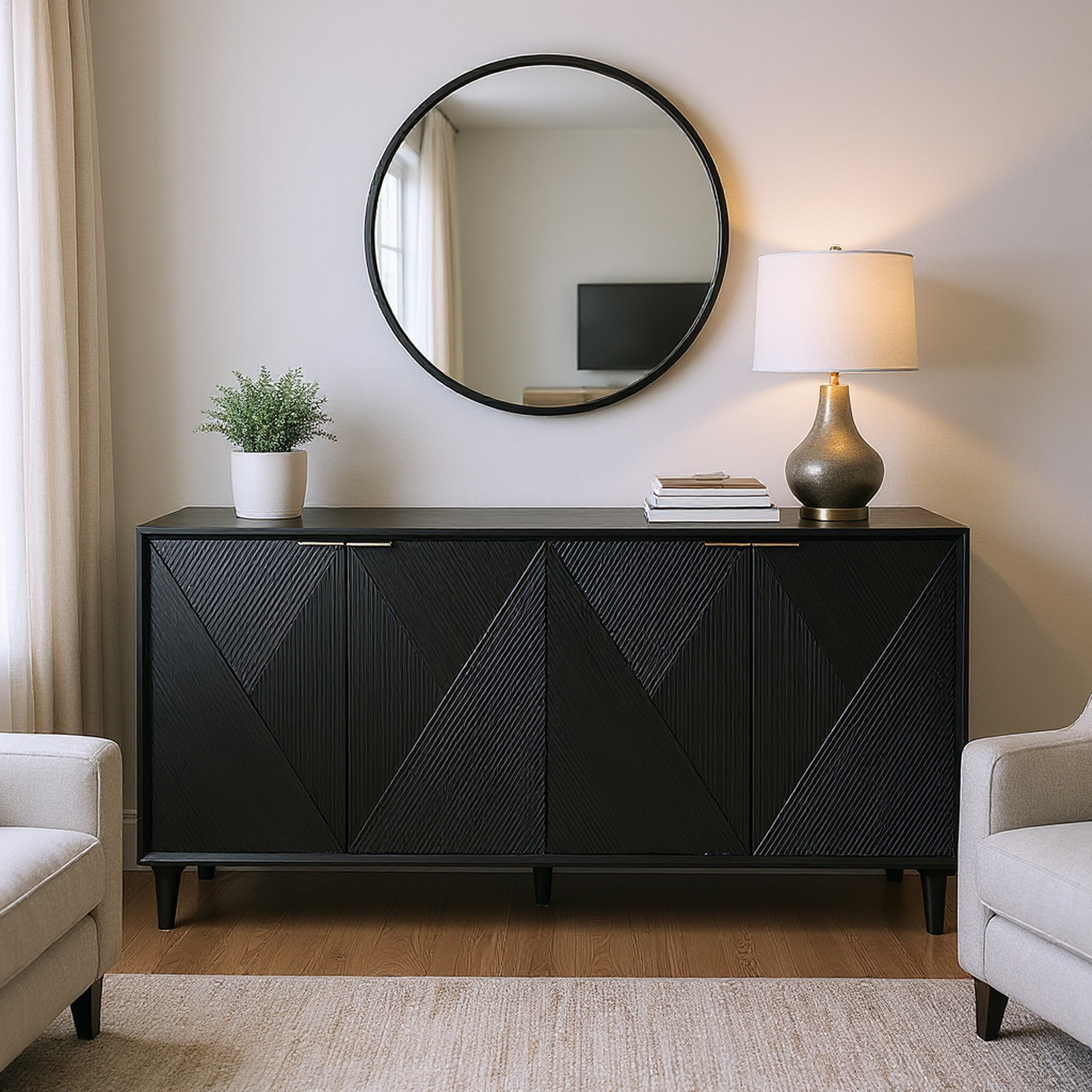 Arvada 4-Door Sideboard