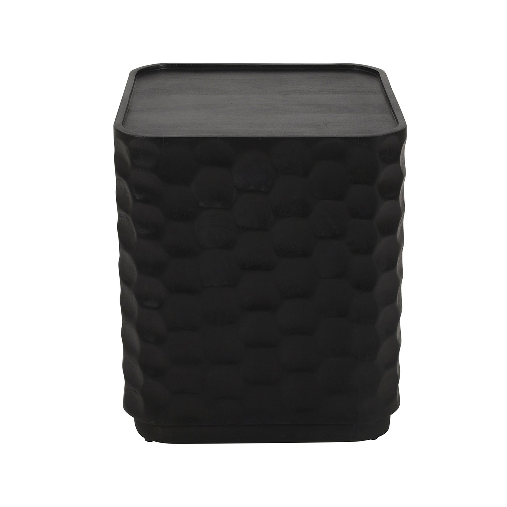 Modern Textured Accent Side Table