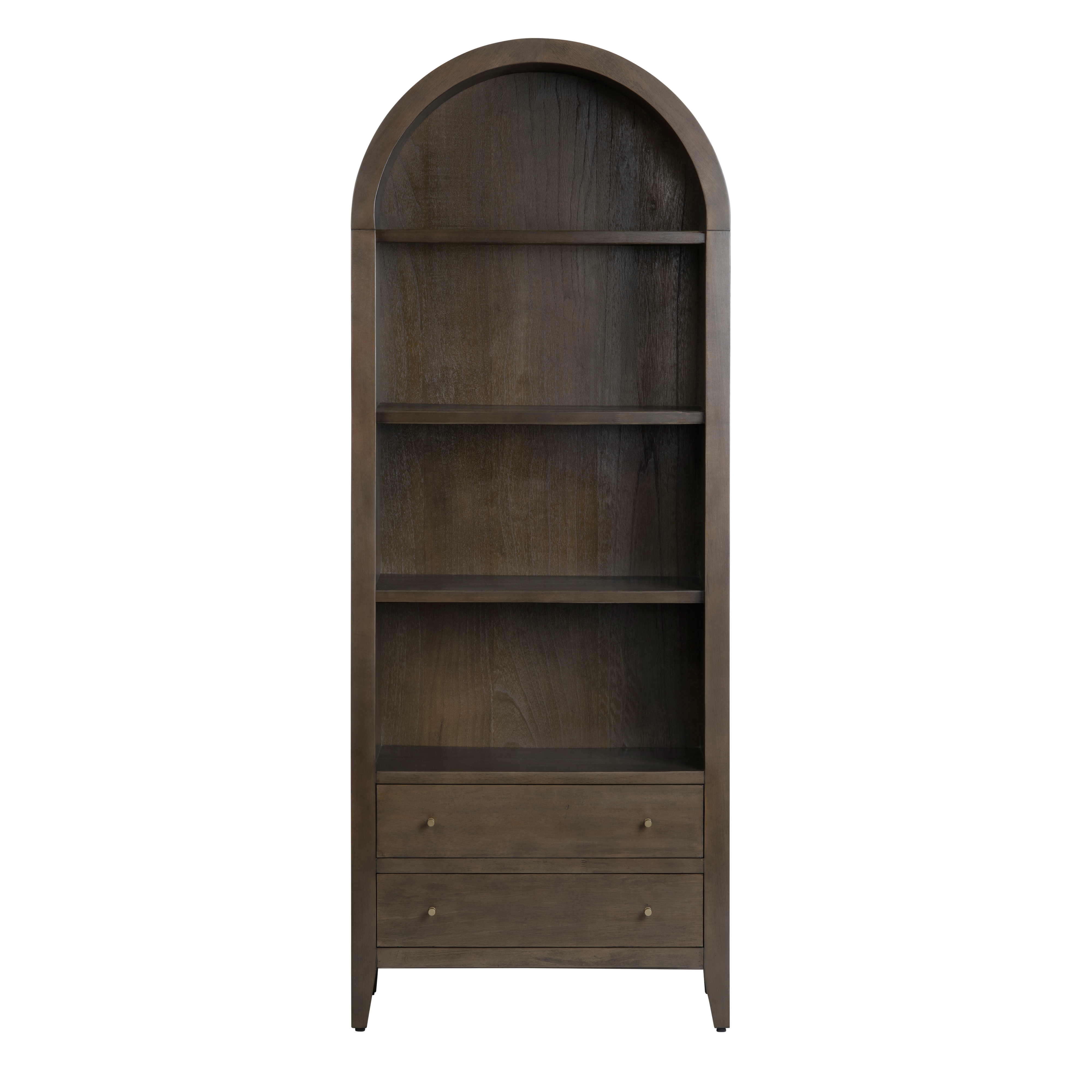 Crestview Collection Crestview Collection Arched 3-Shelf Etagere w/Storage Drawers
