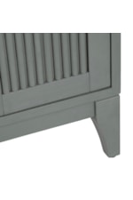 Crestview Collection  Palisade 6-Door Media Credenza with Adjustable Shelving