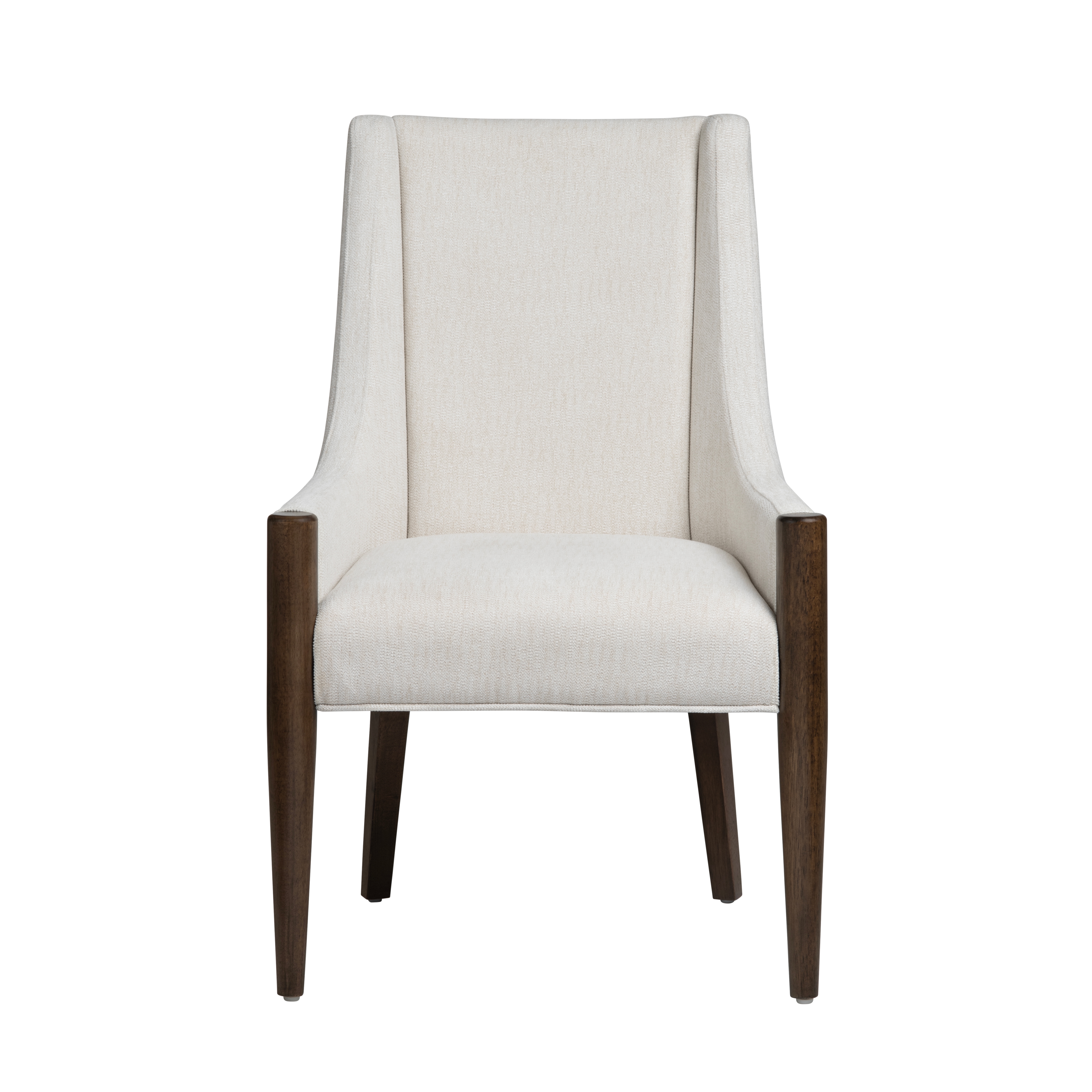 Upholstered Scoop-Back Dining Chair