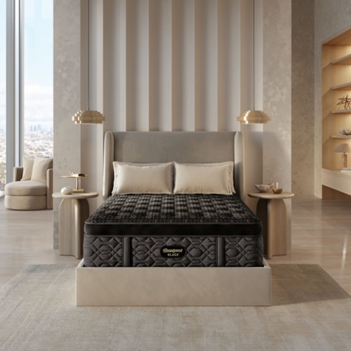 Beautyrest Black Series Four 17.25" Plush Summit Pillow Top Mattress -Queen