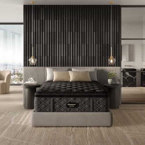 Beautyrest Black Series Three 16.25" Medium Pillow Top Mattress -Queen