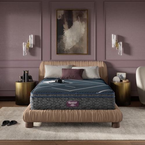 Beautyrest World Class Level Four Hybrid Medium Apex PillowTop -Queen