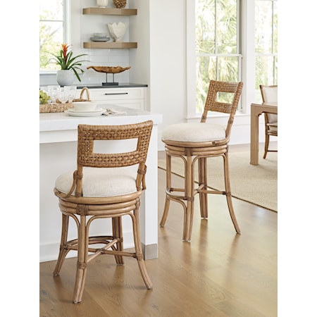 Bay Harbour Swivel Bar Stool