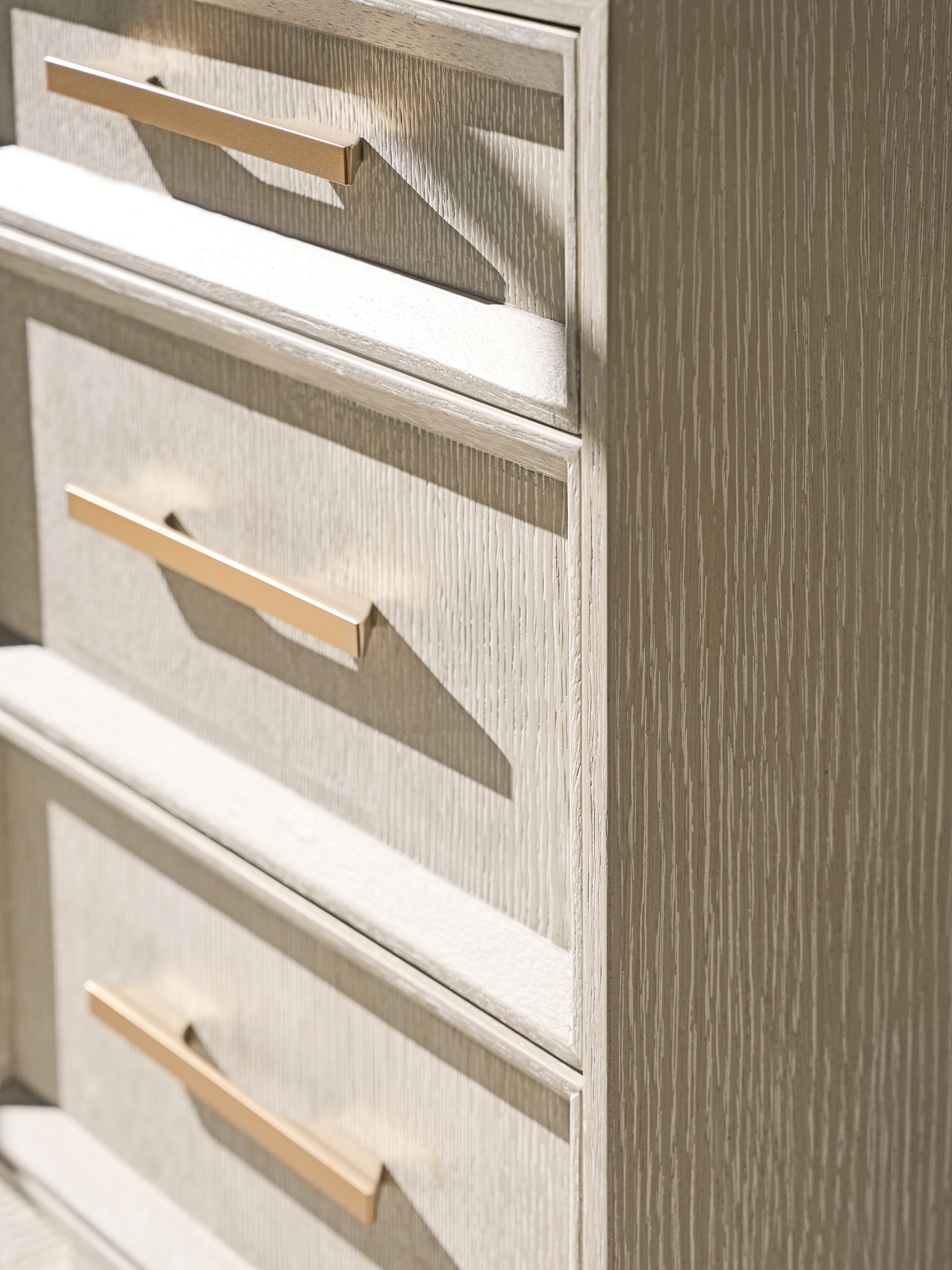 Three-Drawer Pedestal Desk