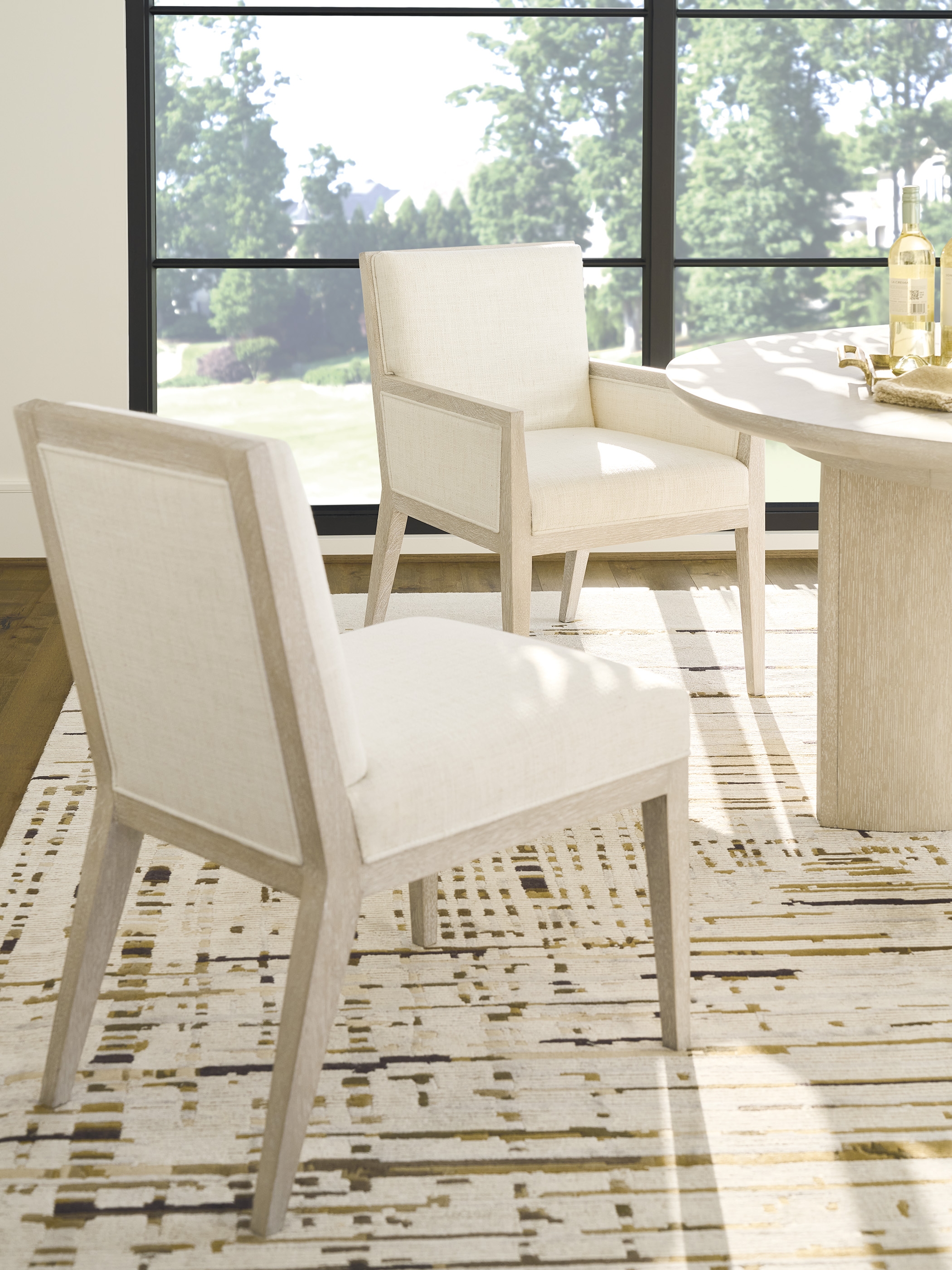 Upholstered Dining Arm Chair