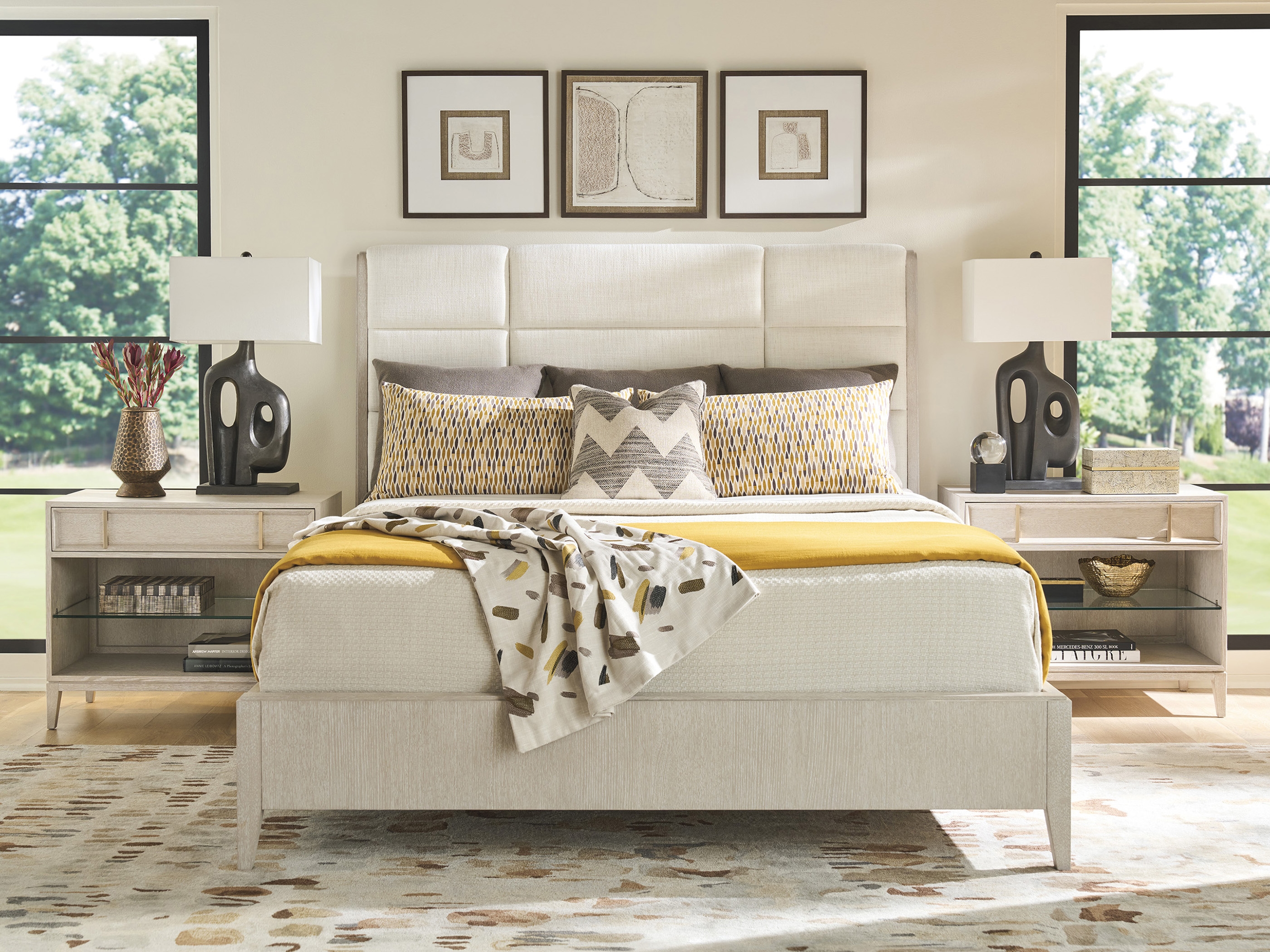 Upholstered King Bed