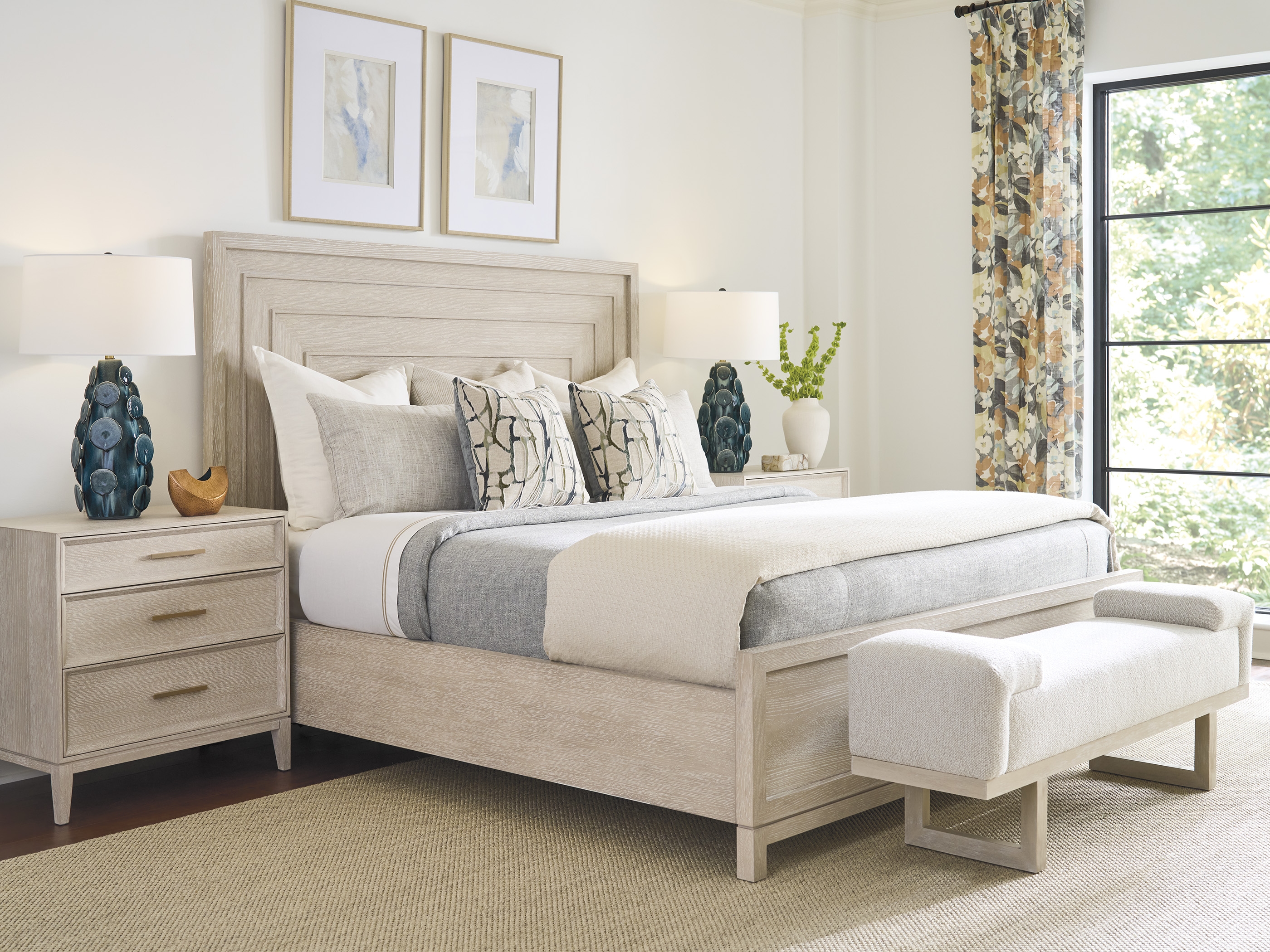 Three-Drawer Nightstand