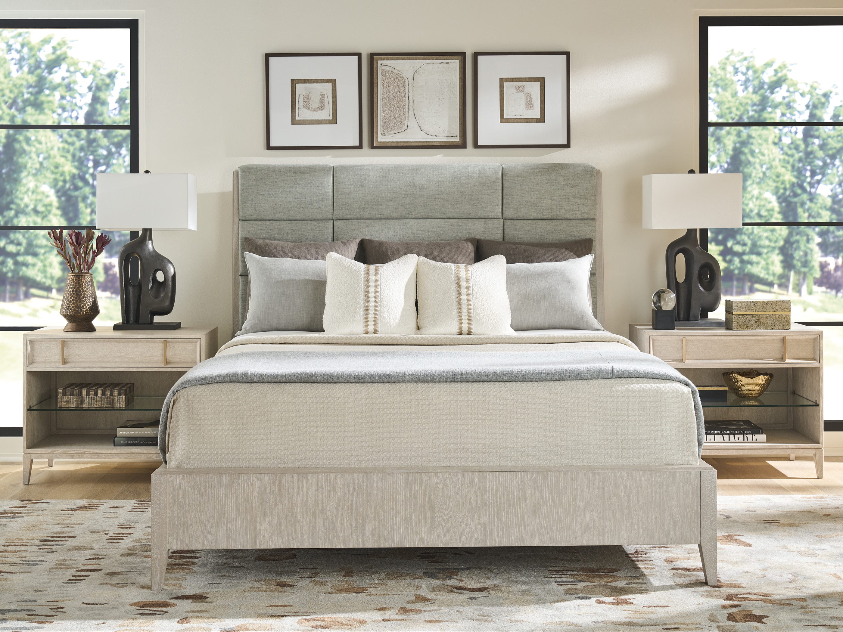 Single-Drawer Open Nightstand