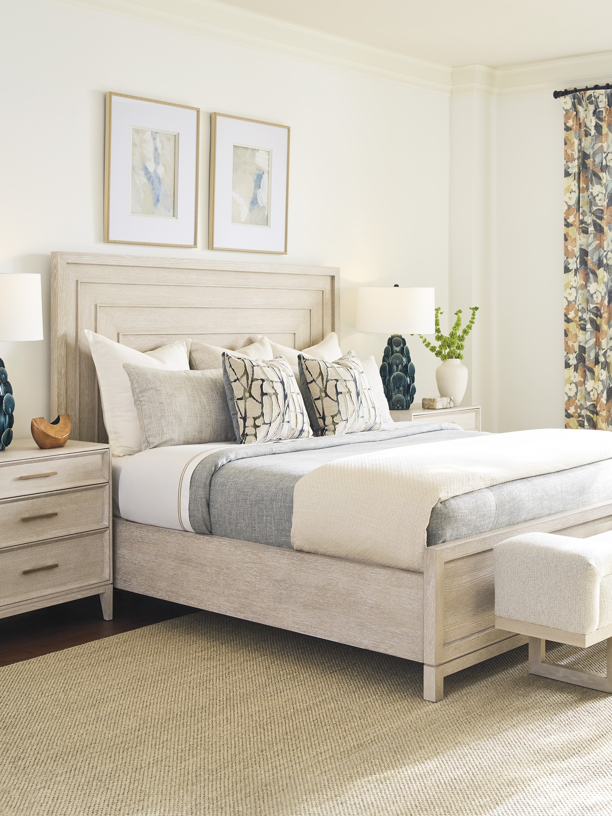 Tommy Bahama Home Copacabana King Panel Bed