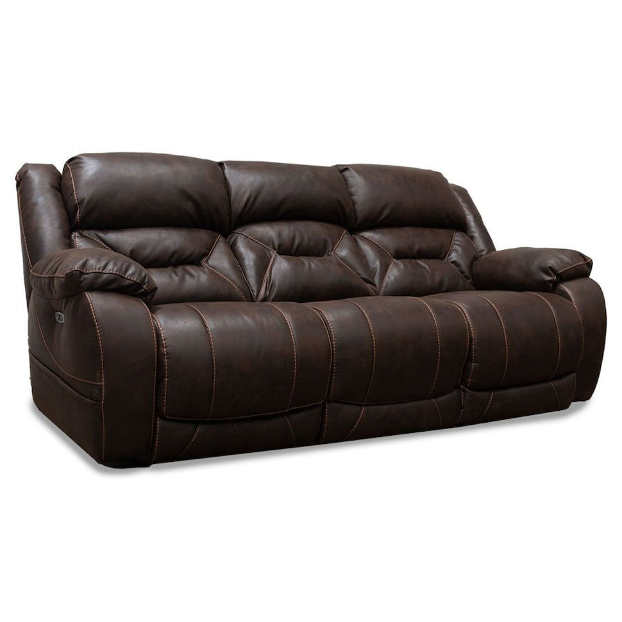 Dallas Sofa Company Hanson Hanson Chocolate Sofa