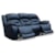 Dallas Sofa Company Hanson Hanson Chocolate Power Reclining Sofa