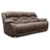 Dallas Sofa Company Hanson Hanson Chocolate Power Reclining Sofa