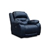 Dallas Sofa Company Hanson Hanson Navy Recliner