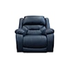 Dallas Sofa Company Hanson Hanson Navy Recliner