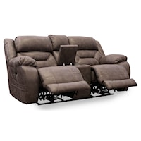 Hanson Taupe Power Reclining Loveseat