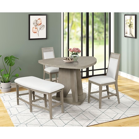 9608P 4pc Pub Dining set