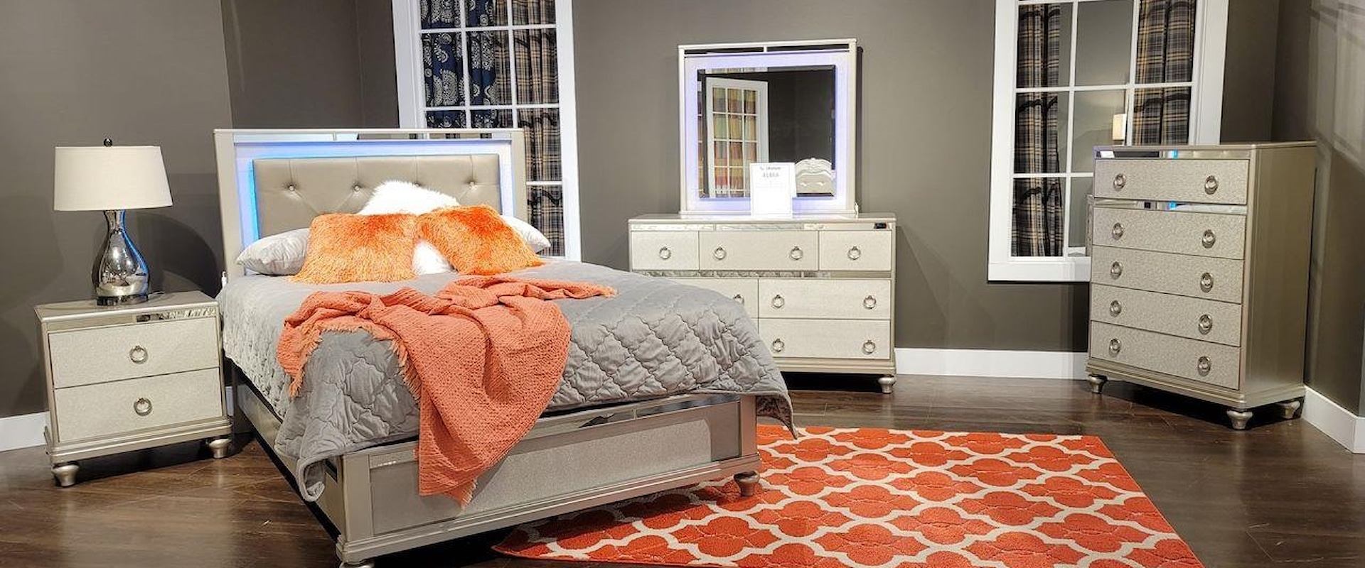 7pc Queen Bedroom group