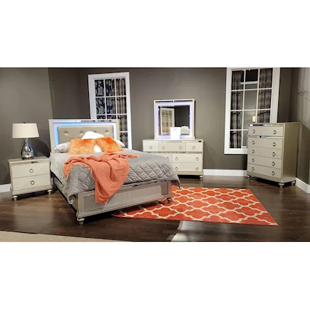 7pc Queen Bedroom group