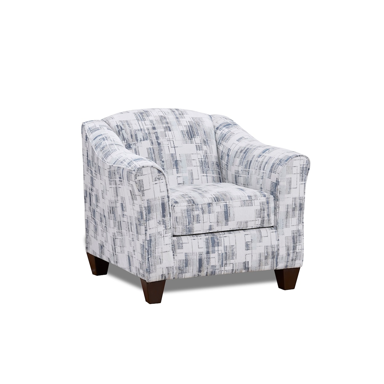 Affordable Furniture 7803 Spli Ash Accent Chair