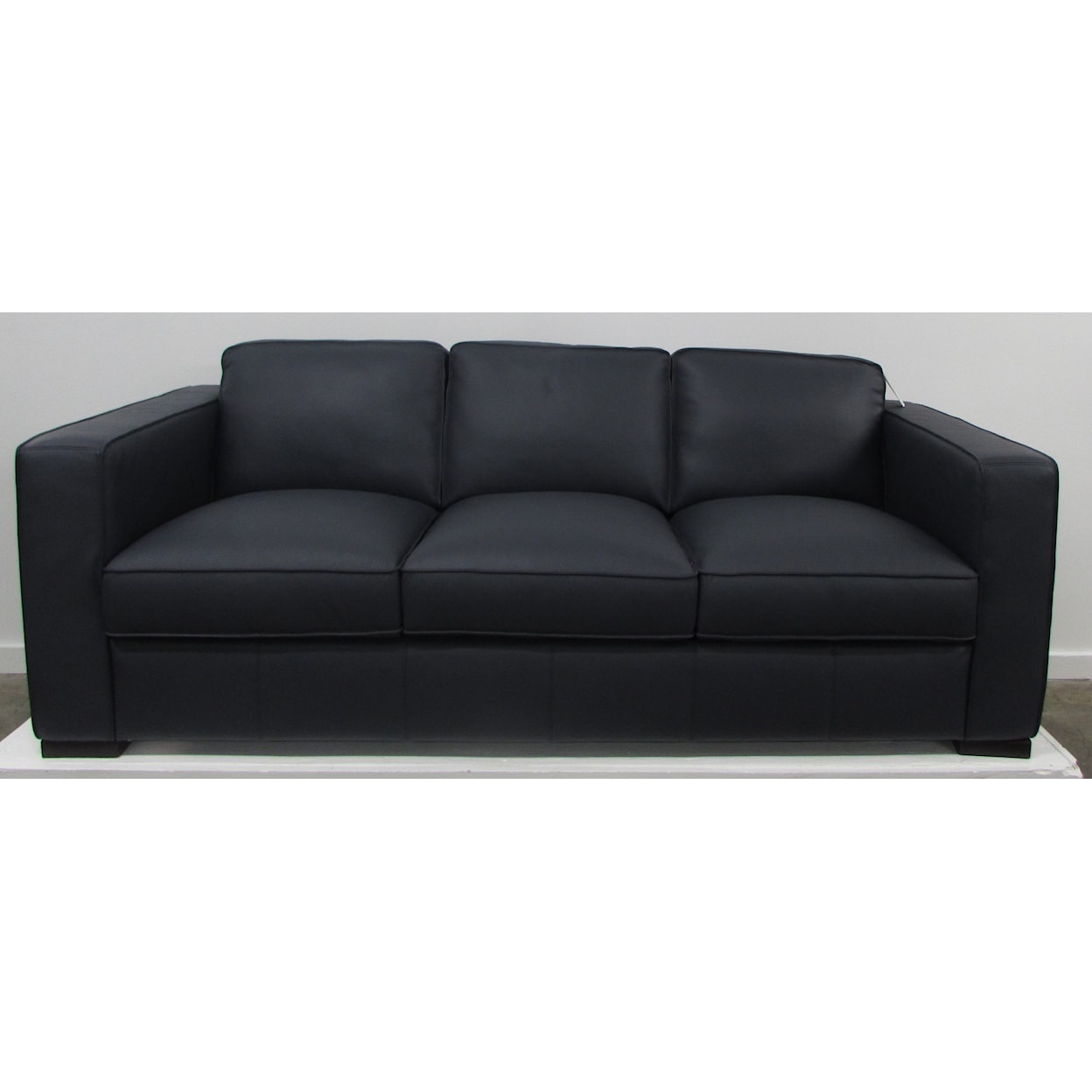 Natuzzi Editions C274 Leather Collection C274 Navy Leather sofa