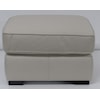 Natuzzi Editions C274 Leather Collection C274 Ivory ottoman