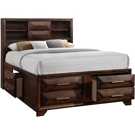 Queen storage Bed