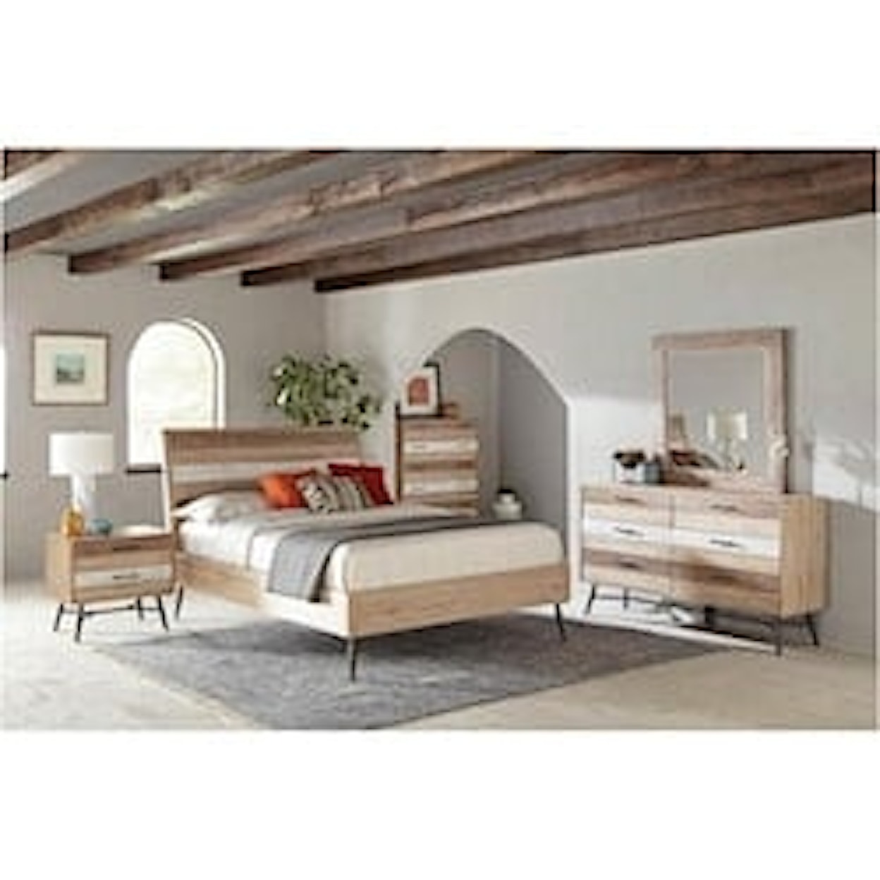 Coaster Marlow 21576 Bedroom 21576 Queen Six Piece Bedroom