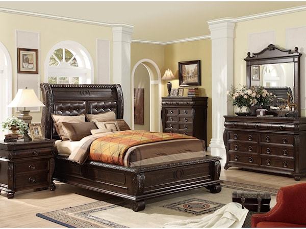 B2160 Queen 7pc Bedroom