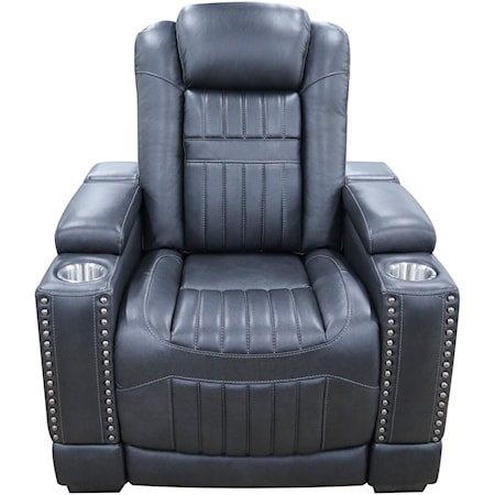 Power Leather Recliner