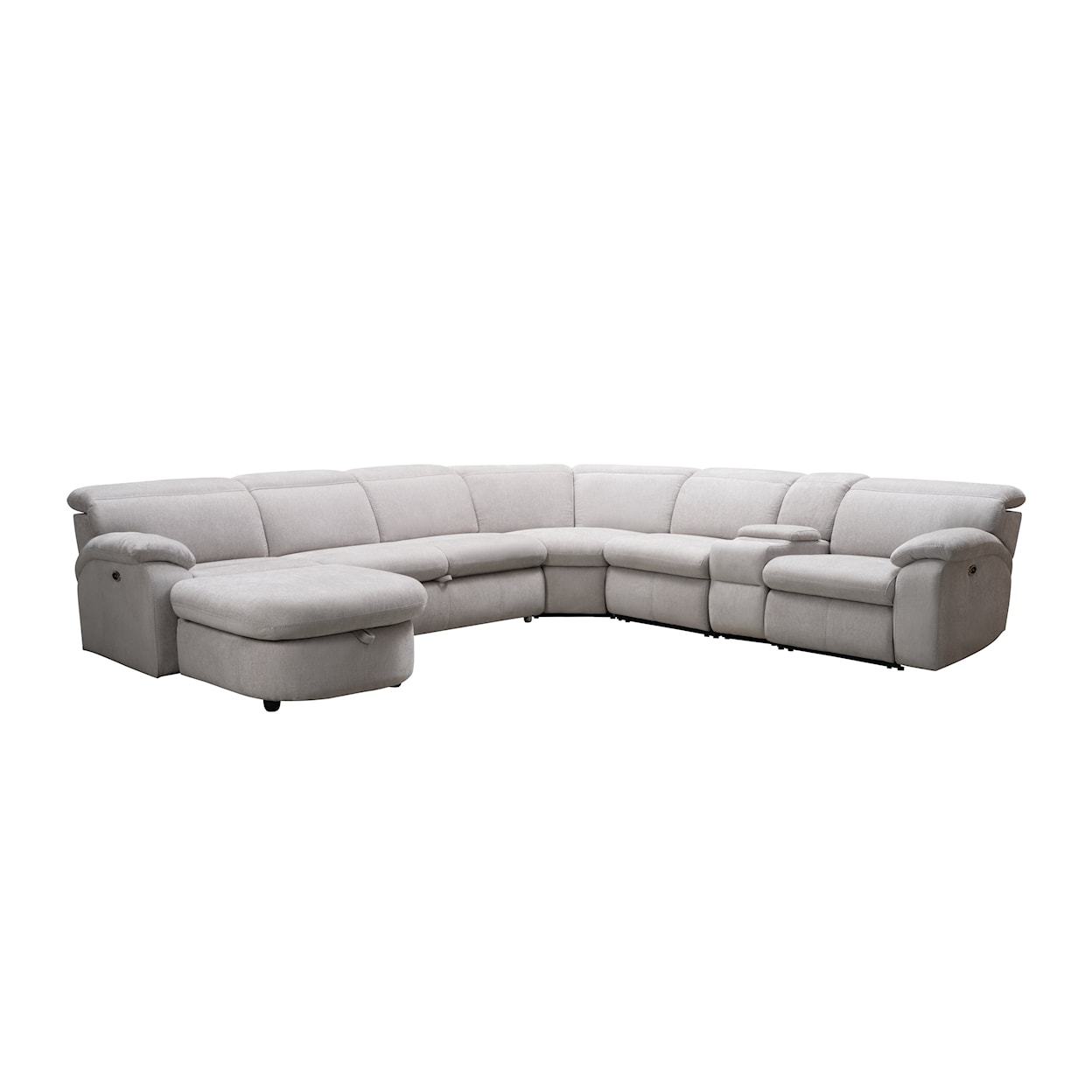 Vogue Home Furnishings PX3002 Dove Sectional PX3002 Power Sectional