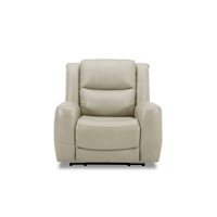 6228 Argenta Leather Dual Power Recliner