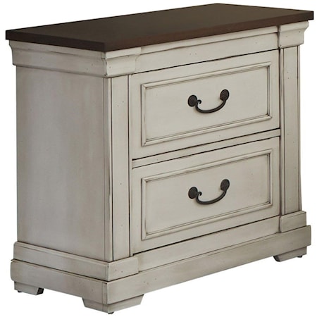 2 Drawer Nightstand