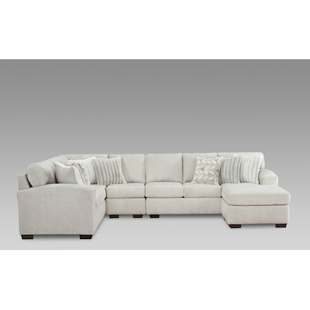 695 Posh Dove Sectional