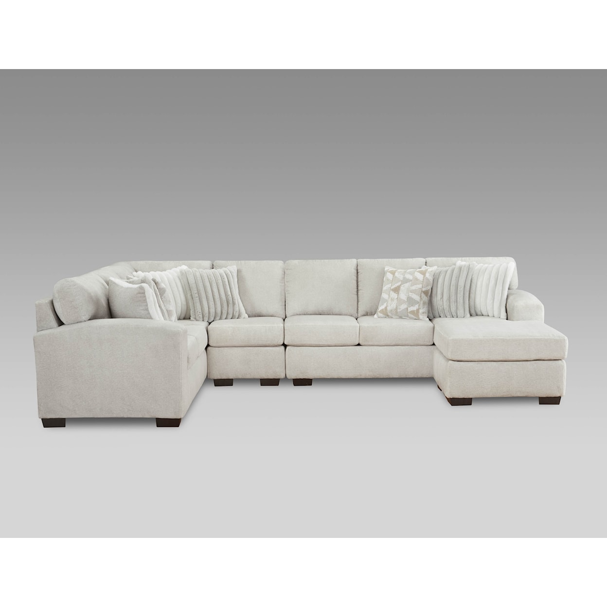 Affordable Furniture 695 Posh Dove Sectional 695 Posh Dove Sectional