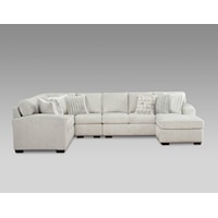 695 Posh Dove Sectional