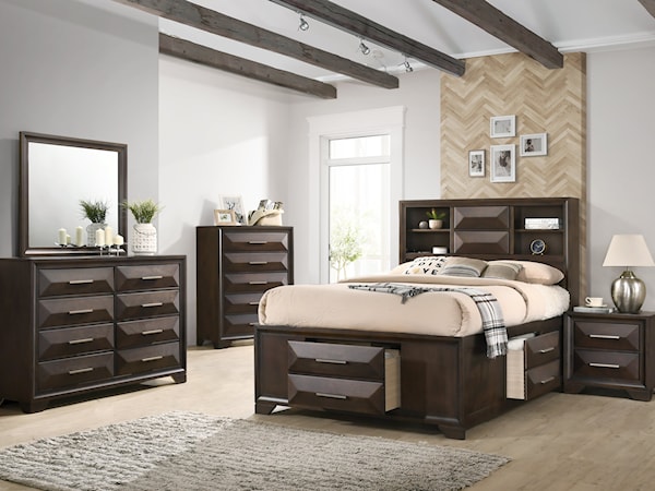 Storage 7pc Queen Bedroom