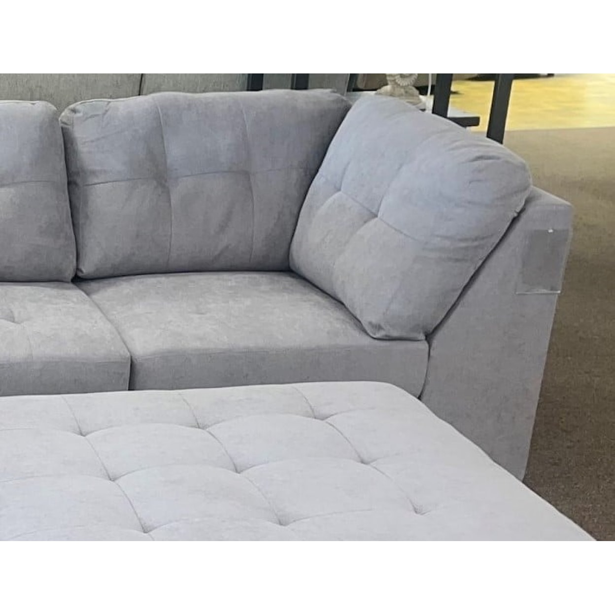 Lifestyle U9377 Sectional U9377 Grey Corner Chair