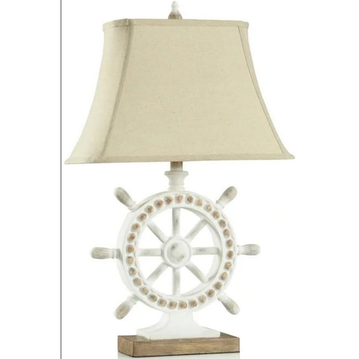 StyleCraft 2023 Lamps 28" Nautical Wheel Lamp