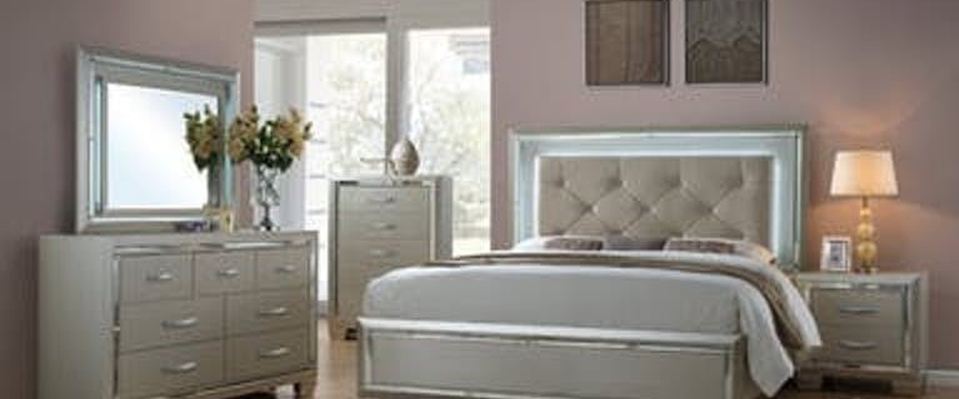 LT100 Queen 7pc Bedroom Group