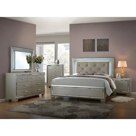 LT100 Queen 7pc Bedroom Group