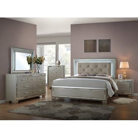 LT100 Queen 7pc Bedroom Group